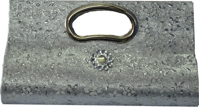 Freddys Fancy Silk Women Festive, Casual Silver Satin Clutch Freddys Fancy Silk Women Festive, Casual Silver Satin Clutch