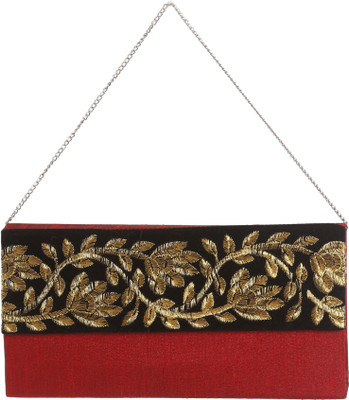 70% OFF on Flamboyance Elegant Box Women Wedding, Festive Red, Black Silk Clutch 70% OFF on Flamboyance Elegant Box Women Wedding, Festive Red, Black Silk Clutch