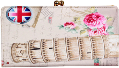 62% OFF on ESCASSO EEC045 Girls Casual, Party Multicolor PU Clutch