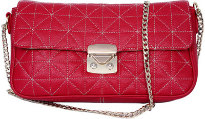 63% OFF on Taws TWS037 Women Casual Red Leather Clutch 63% OFF on Taws TWS037 Women Casual Red Leather Clutch