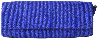 55% OFF on Kiosha Royal Beaded Women Casual Blue Beads, Fabric Clutch 55% OFF on Kiosha Royal Beaded Women Casual Blue Beads, Fabric Clutch