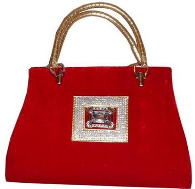44% OFF on Kalras United Stylish Hand-held Bag Red-06