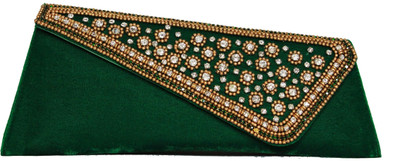 moKanc Bridal Women Party Green Velvet Clutch moKanc Bridal Women Party Green Velvet Clutch
