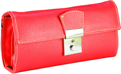 58% OFF on Magiq LOCKIE -1 Women Party Red PU Clutch