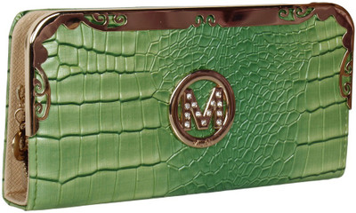 75% OFF on DNS B094 Women, Girls Casual, Festive, Formal, Wedding Green Leatherite Clutch 75% OFF on DNS B094 Women, Girls Casual, Festive, Formal, Wedding Green Leatherite Clutch