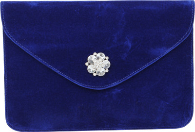 42% OFF on Stylistry My Fashion Women Party Blue Tyvek Clutch