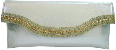 54% OFF on Russo Fashion Women Casual, Party Silver PU Clutch 54% OFF on Russo Fashion Women Casual, Party Silver PU Clutch