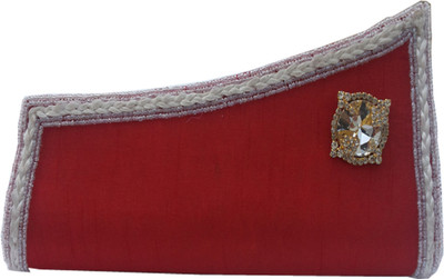 60% OFF on Nonch Le Women Casual Red Fabric Clutch