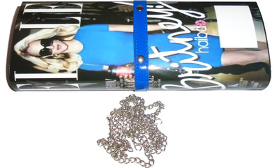 65% OFF on Aalisha Trendy Celeb Girls Casual Black, Blue PU Clutch