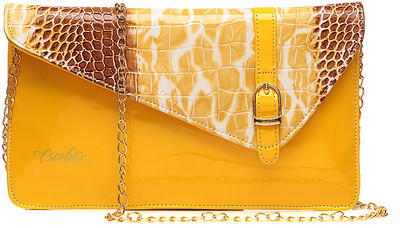 60% OFF on Escobar Hand Party Women Casual, Party Yellow PU Clutch 60% OFF on Escobar Hand Party Women Casual, Party Yellow PU Clutch