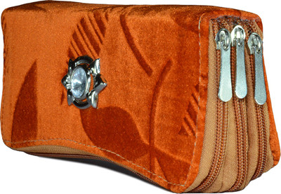 58% OFF on Magiq Softy-3 Women Casual Orange Artificial leather Clutch