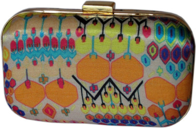 20% OFF on Tambourine Women Casual Multicolor Cotton Clutch 20% OFF on Tambourine Women Casual Multicolor Cotton Clutch