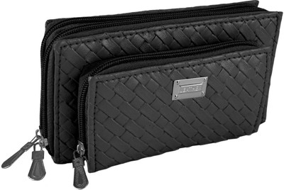 58% OFF on Magiq Mobilee-3 Women Party Black PU Clutch