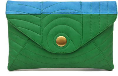 50% OFF on SG Collection Women Casual Green Genuine Leather Clutch 50% OFF on SG Collection Women Casual Green Genuine Leather Clutch