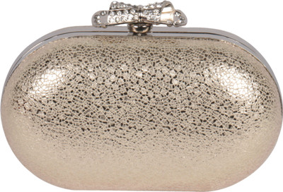 28% OFF on Rialto Clamshell Women Party Gold PU Clutch 28% OFF on Rialto Clamshell Women Party Gold PU Clutch