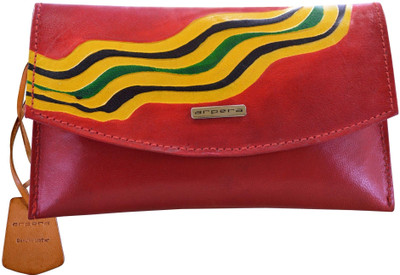 29% OFF on Arpera Girls Casual Red Genuine Leather Clutch 29% OFF on Arpera Girls Casual Red Genuine Leather Clutch