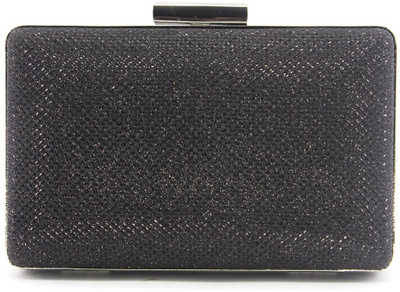 50% OFF on Myrah Square Women Party Black Metal Clutch 50% OFF on Myrah Square Women Party Black Metal Clutch