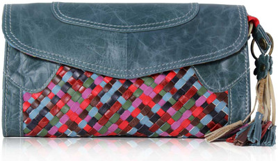 50% OFF on R&F Designs Women Casual Green Genuine Leather Clutch 50% OFF on R&F Designs Women Casual Green Genuine Leather Clutch