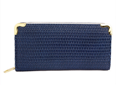 68% OFF on KolorEdge Foreign Horse Girls Casual Blue PU Clutch