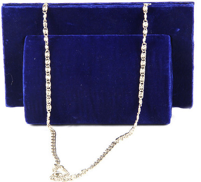 58% OFF on Favola Fairy Women Casual Blue Silk Clutch 58% OFF on Favola Fairy Women Casual Blue Silk Clutch