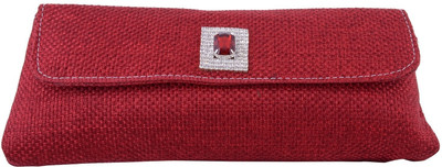 10% OFF on Mela Women Party Red Jute Clutch 10% OFF on Mela Women Party Red Jute Clutch