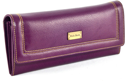 6% OFF on Richborn Women Casual Purple PU Clutch