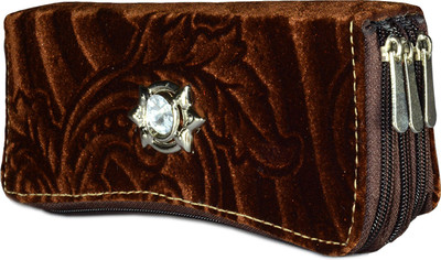 58% OFF on Magiq Softy-2 Women Casual Brown Artificial leather Clutch