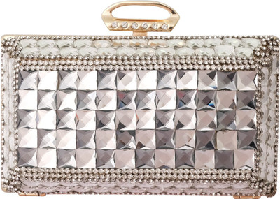 40% OFF on Super Drool The Rhinestones Rockstar Women Formal Gold Metal Clutch 40% OFF on Super Drool The Rhinestones Rockstar Women Formal Gold Metal Clutch
