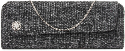 55% OFF on Anouk Premium Women Party Black Fabric Clutch 55% OFF on Anouk Premium Women Party Black Fabric Clutch