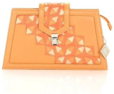 48% OFF on Terra Snap C 29_Tan Girls Casual Tan, Beige Genuine Leather Clutch