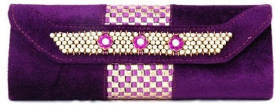 43% OFF on Abqa Women Casual, Party, Wedding Purple Velvet Clutch 43% OFF on Abqa Women Casual, Party, Wedding Purple Velvet Clutch