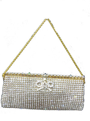17% OFF on Dloop CK228 Women Festive Gold PU Clutch
