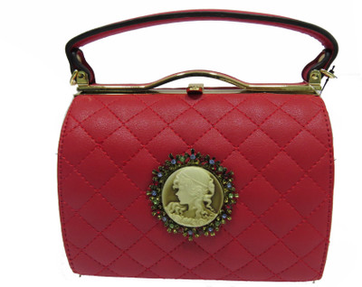 7% OFF on Aura Khushi Women Party Red PU Clutch