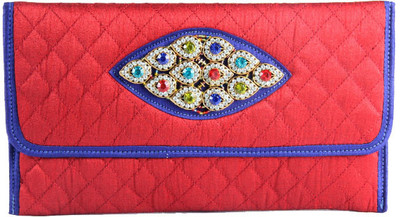 66% OFF on Saisha Women Party Red, Blue Silk Clutch 66% OFF on Saisha Women Party Red, Blue Silk Clutch