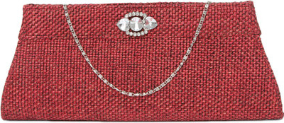 55% OFF on Anouk Premium Women Party Red Fabric Clutch 55% OFF on Anouk Premium Women Party Red Fabric Clutch