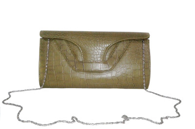 Urban Gypsy Elba Women Casual Green Genuine Leather Clutch