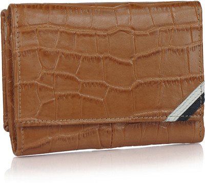 55% OFF on League Leather LL113/Brown Women Casual, Party Brown Genuine Leather Clutch