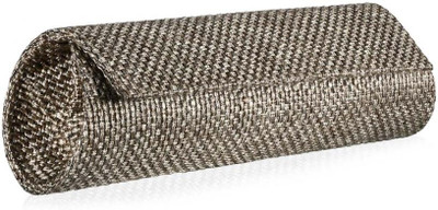 50% OFF on Oleva Women Casual, Party Brown Genuine Leather, Silk Clutch