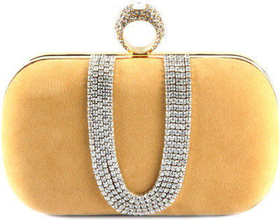 65% OFF on Saisha Women Party Yellow Velvet Clutch 65% OFF on Saisha Women Party Yellow Velvet Clutch
