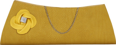 61% OFF on Cocktail Baroque Women Party Yellow PU Clutch