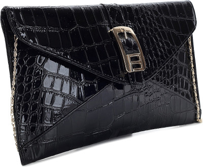 60% OFF on Carlton London Women Casual Black Clutch