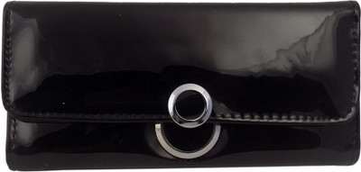 63% OFF on Vian Very Beautiful/Stylish Women Casual Black Fabric Clutch