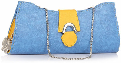 33% OFF on Butterflies Women Casual Blue PU Clutch 33% OFF on Butterflies Women Casual Blue PU Clutch