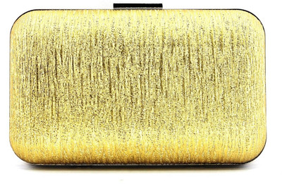 50% OFF on Myrah Big Women Party Gold Metal Clutch 50% OFF on Myrah Big Women Party Gold Metal Clutch