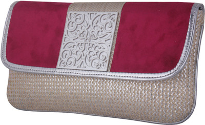 20% OFF on Mela Laser Cut Broach Women Festive, Party, Wedding Pink Polyester, Velvet Clutch 20% OFF on Mela Laser Cut Broach Women Festive, Party, Wedding Pink Polyester, Velvet Clutch