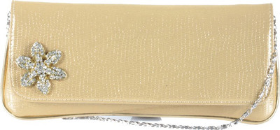35% OFF on Jainam Gold_brocade Girls, Women Wedding, Festive, Party Gold Leather Clutch 35% OFF on Jainam Gold_brocade Girls, Women Wedding, Festive, Party Gold Leather Clutch