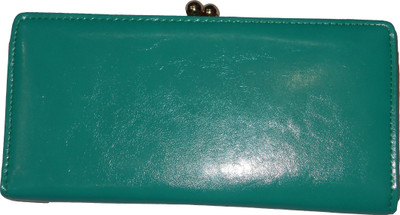 Eva Woman Button Women Casual, Party Yellow Genuine Leather Clutch