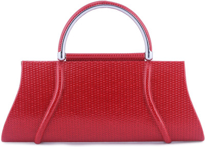10% OFF on Dernier Cri 1239 Women Casual Red PU Clutch
