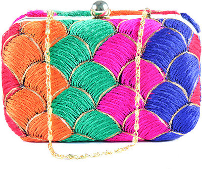 67% OFF on Saisha Women Casual Multicolor Silk Clutch 67% OFF on Saisha Women Casual Multicolor Silk Clutch