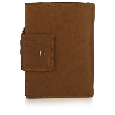 67% OFF on League Leather LL101/Brown Women Casual, Party Brown Genuine Leather Clutch